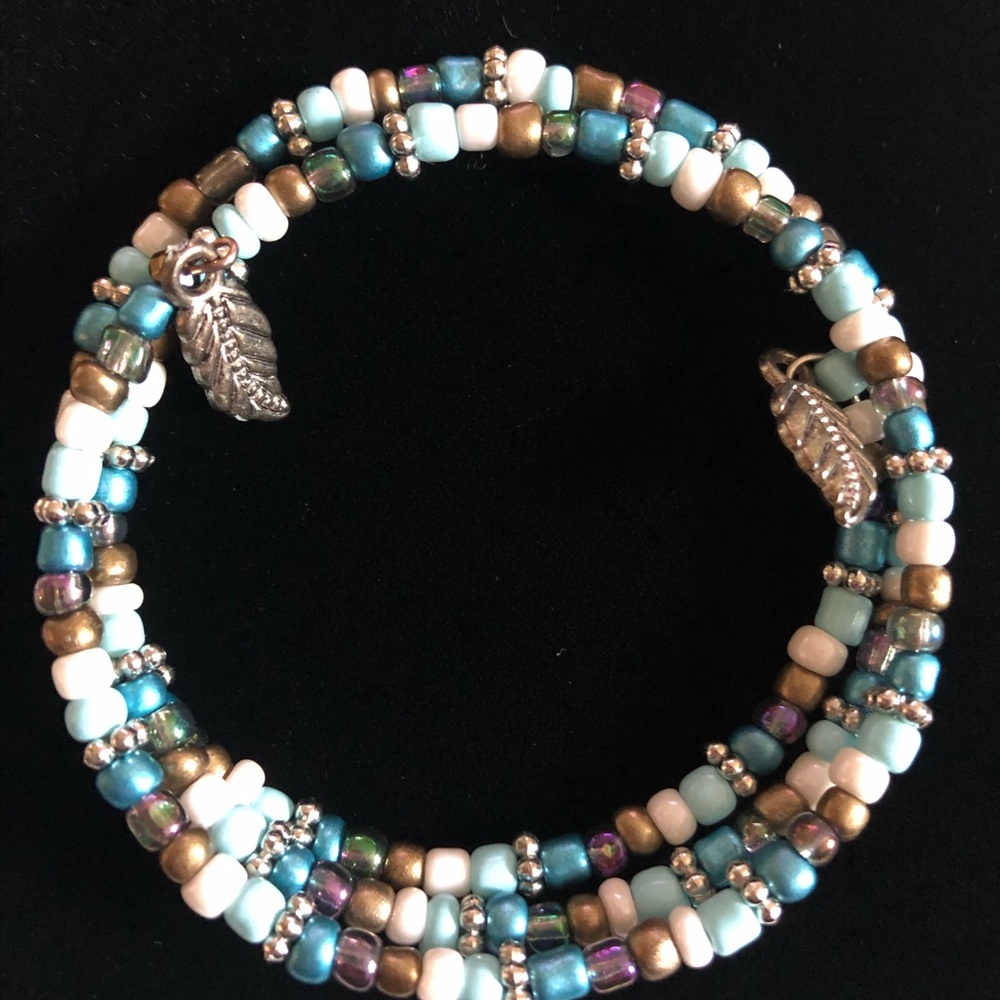 Handmade Beaded Memory Bracelet